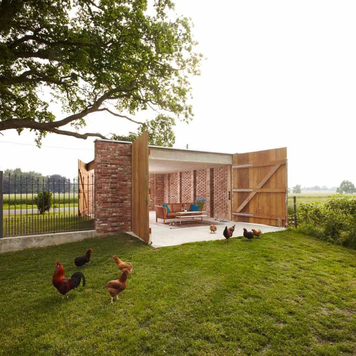 Zahradní domek Remisenpavillon, Wirth Architekten
