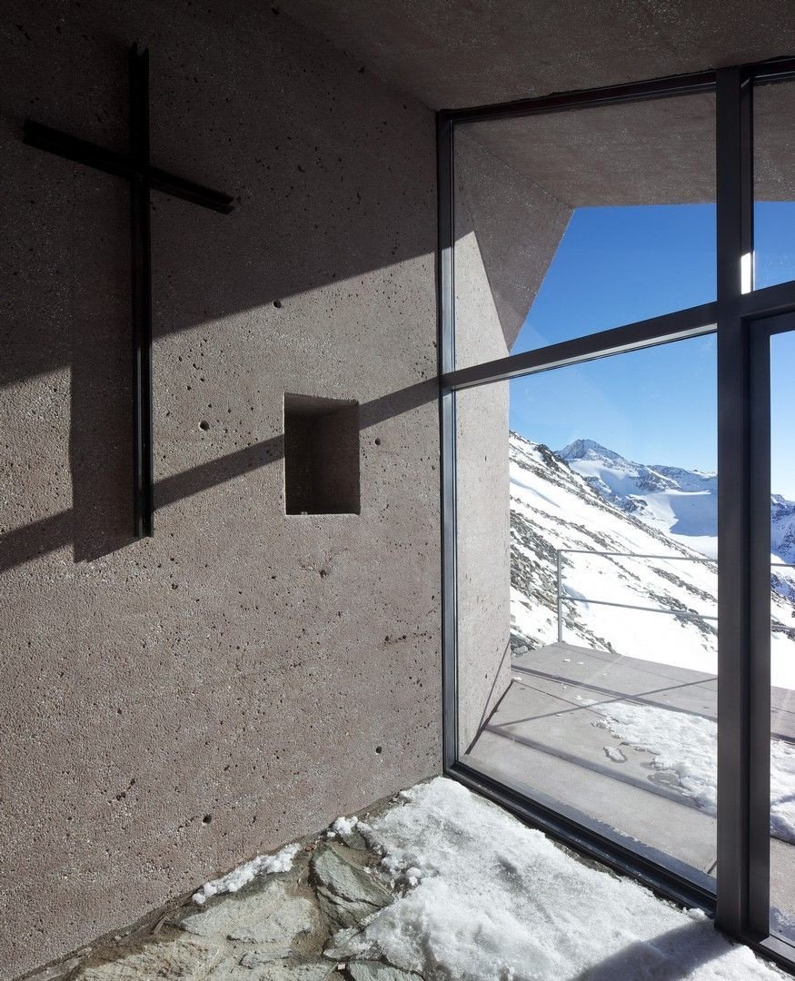 Ao-architekten, horská Kaple Schaufeljoch - foto