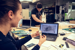 Tvorba modelu Emauz - benediktinský klášter Na Slovanech