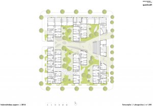 Seestadt Aspern, bytový komplex D12, Querkraft