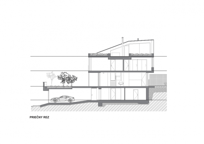 Architekti Šebo Lichý, Double view house - foto