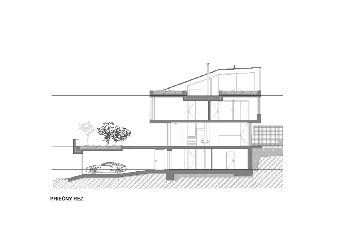 Architekti Šebo Lichý, Double view house - foto