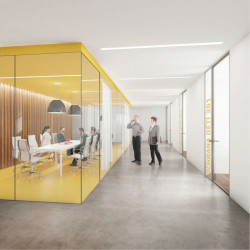 Martin Čeněk, Dalibor Hlaváček, Ludvík Holub a Zuzana Kučerová, Nová radnice pro Prahu 7 // 3. místo – foto