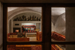 Čajovna v historickém domě v Blatné od studia DEBYT