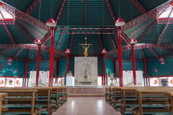 Poutní kostel ve Wigratzbadu od Gottfrieda Böhma (1977)