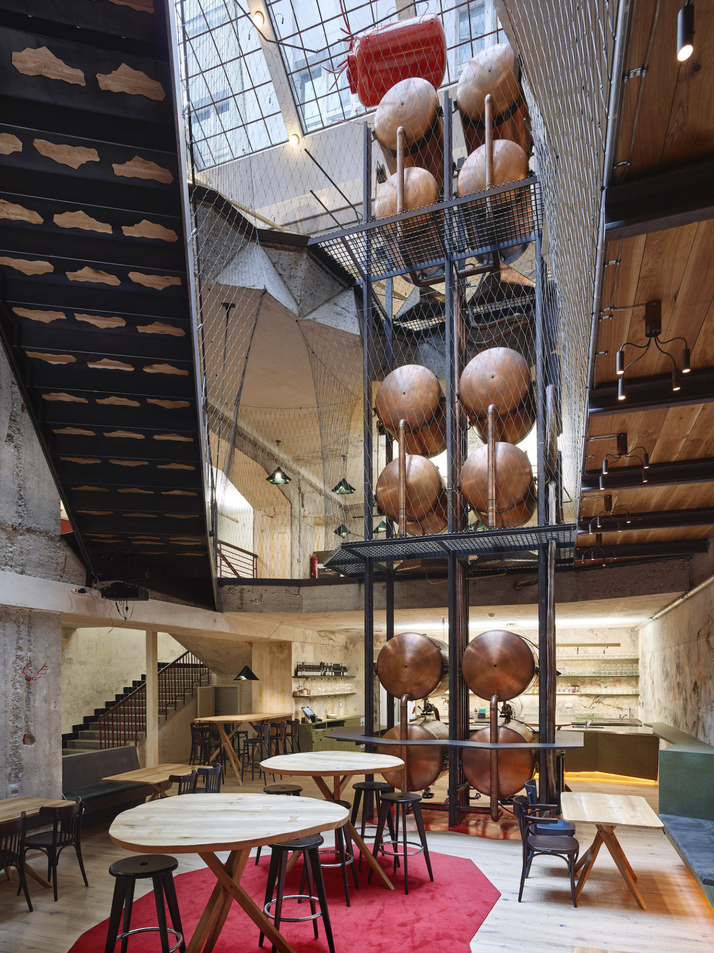 Restaurace Červený jelen v Praze, FIALA+NEMEC