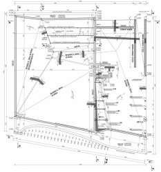 Společenské centrum s modlitebnou v Sedlčanech, statické řešení - půdorys