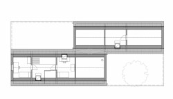 Dom Marchegg, půdorys, Michal Vacho, Jaro Krobot / interiér Eva Kudláčová