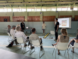Výstavu studentských projektů VUT reagujících na klimatické změny je možné navštívit do konce srpna