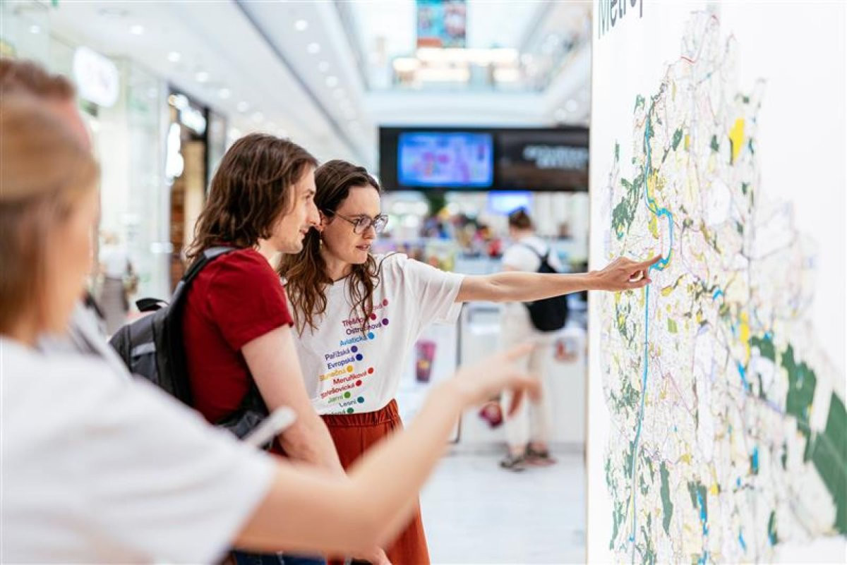 Metropolitní plán Prahy - foto z jeho prezentace v CAMPu