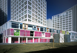 Jian Wai SOHO, obytný komplex na náměstí Nebeského klidu v Pekingu