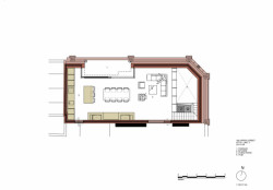 168 Upper Street, půdorys 6np, Amin Taha + Groupwork