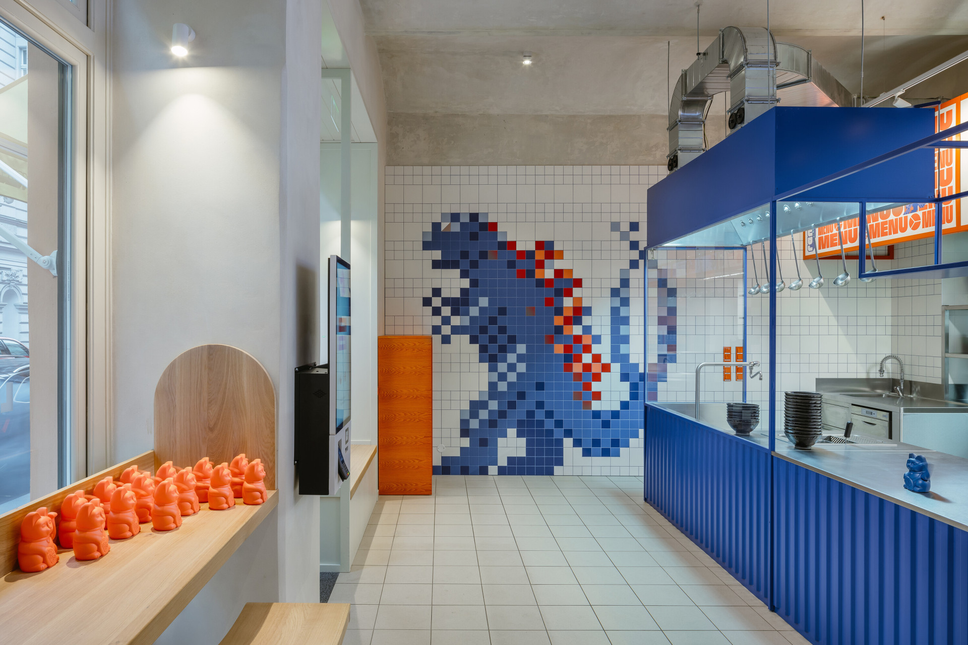 Bistro Ramencraft v Praze od SAO Architekti