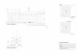 Červený zámek v Hradci nad Moravicí, ATELIER 38/ Jan Zelinka, Luděk Valík, výkresy