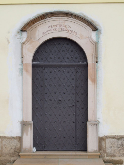 Detail dokončeného nového portálu, realizace 2013 - foto