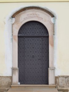 Detail dokončeného nového portálu, realizace 2013 - foto