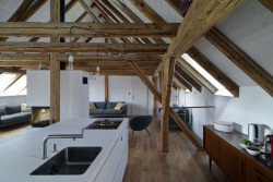 Rekonstrukce půdy, 3+1 architekti