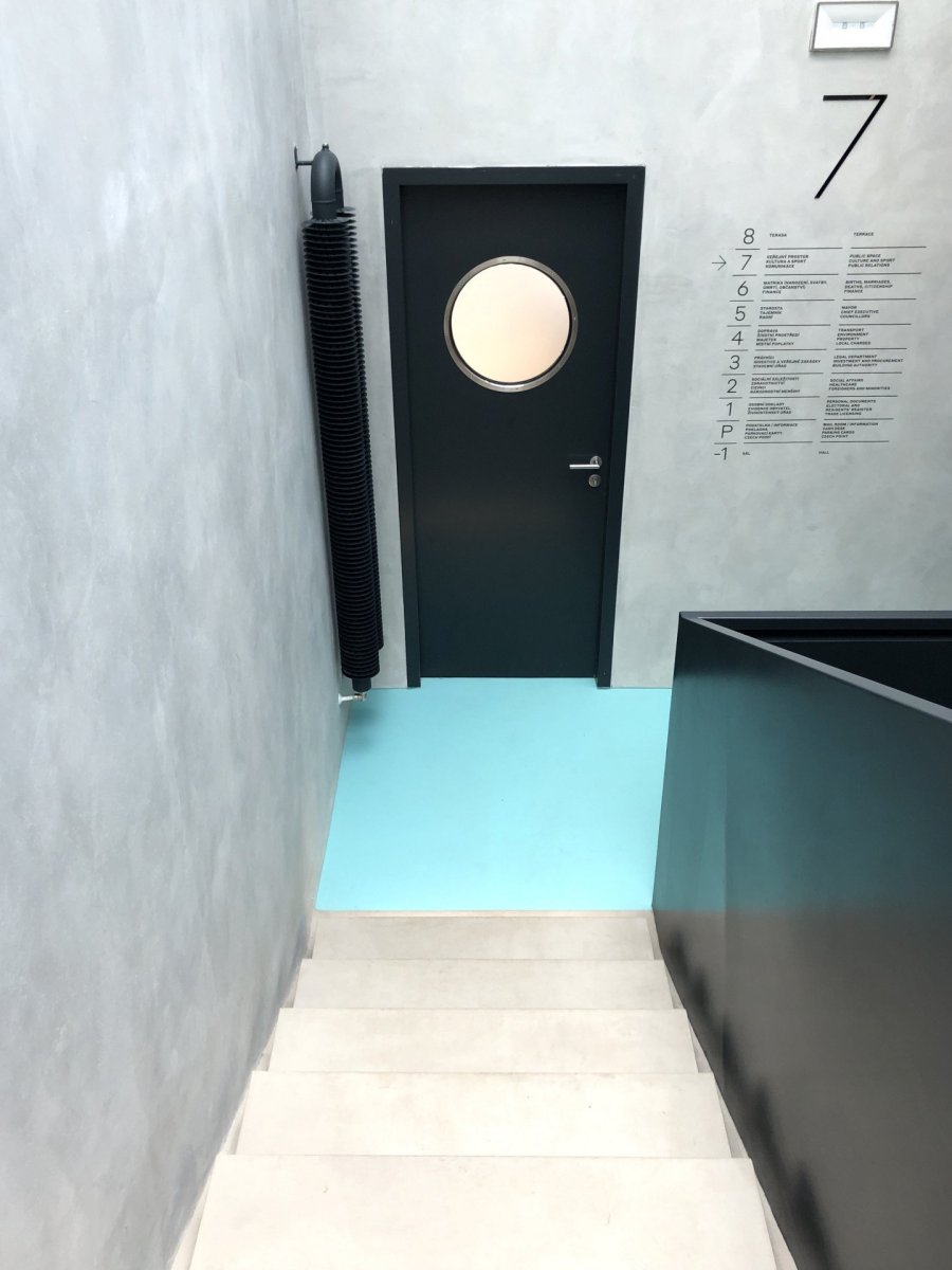 Nová radnice Prahy 7 podle návrhu Atelieru bod architekti