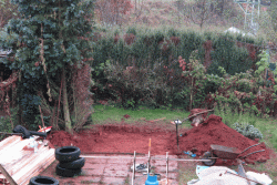 Fotografie z výstavby