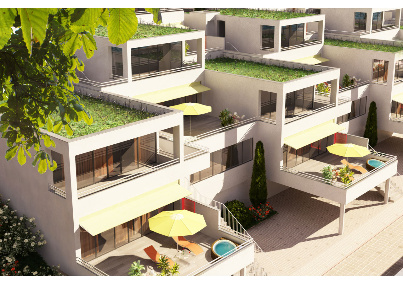 Hotel Costabella / vilová část komplexu