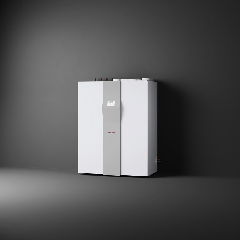 LWZ CS Premium kombinuje vytápění, ohřev teplé vody, chlazení a větrání s rekuperací v jednom zařízení za využití obnovitelné energie