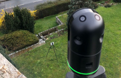 Leica BLK360 je malý kompaktní terestrický skener s dosahem 45 metrů zaujme především svojí rychlostí skenování. Jedno stanovisko na maximální hustotu včetně pořízení HDR snímku dokáže naskenovat v čase 1 minuta 37 sekund. 