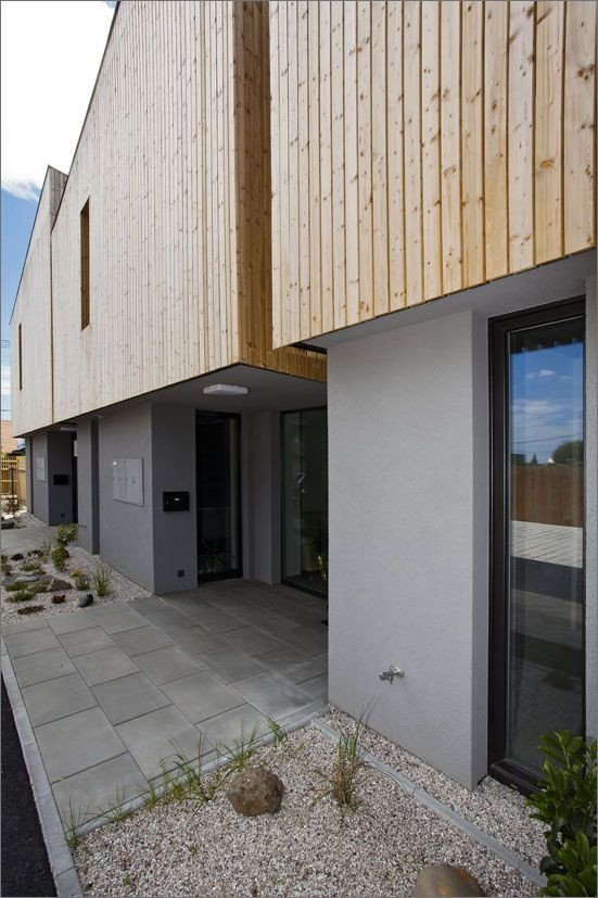 Řadové domy ve Zruči, Zábran-Nová architekti