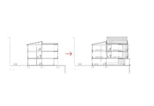 Škola v Barceloně od Harquitectes, půdorys