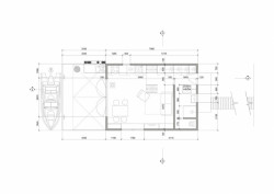 DDAANN, Hausbót, půdorys 1. NP – foto