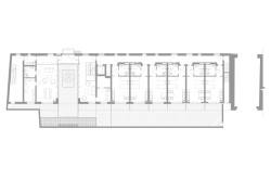 Komunitní dům pro seniory v Holasovicích, City Upgrade: Půdorys 1. NP