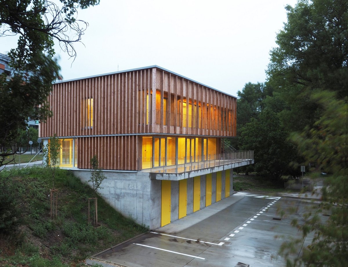 Loděnice Karloveské rameno v Bratislavě, OFFICE110 architekti
