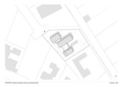 Rodinný dům v Záhorských sadech v Bratislavě, ARCHITEKTI mikulaj & mikulajova: Situace