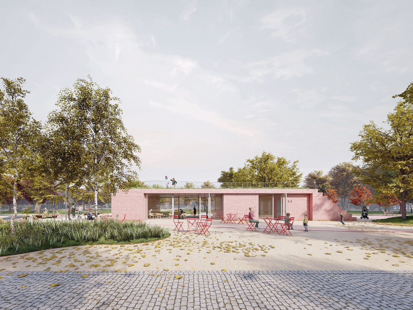 Studio Míza architekti je vítězem krajinářsko-architektonické soutěže na proměnu sadu Dr. Milady Horákové