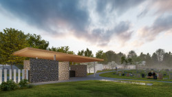 V Černošicích u Prahy vznikne nový městský hřbitov od studia MS architekti