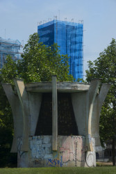 Výdech metra u Hlavního nádraží v Praze, Josef Danda