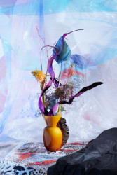 Kolekce váz Underwater od Františka Jungvirta pro sklárnu Ajeto