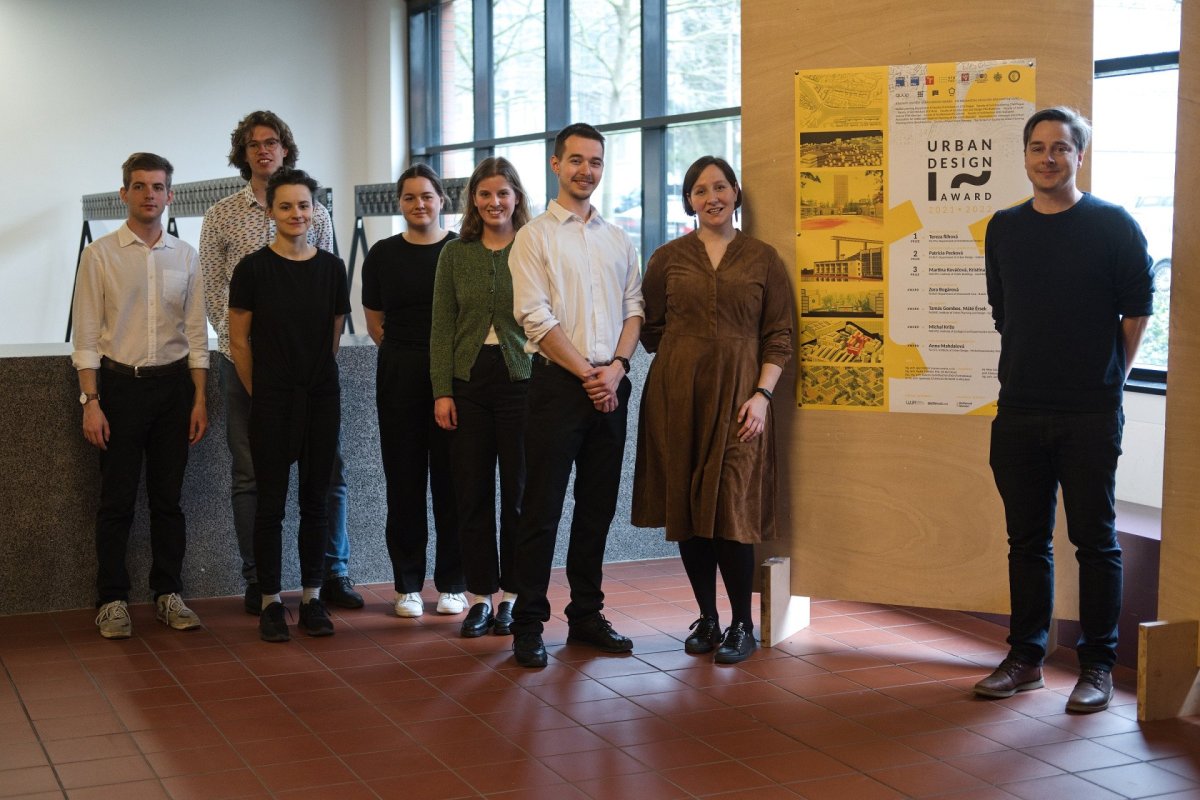 Na Fakultě architektury ČVUT v Praze proběhlo vyhlášení 27. ročníku soutěže Urban Design Award