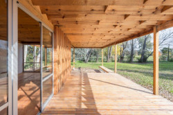 Modulární dřevostavba Casa de Madera, Estudio Borrachia