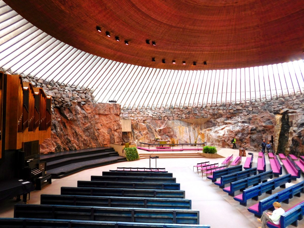 Kostel na Temppeliaukio