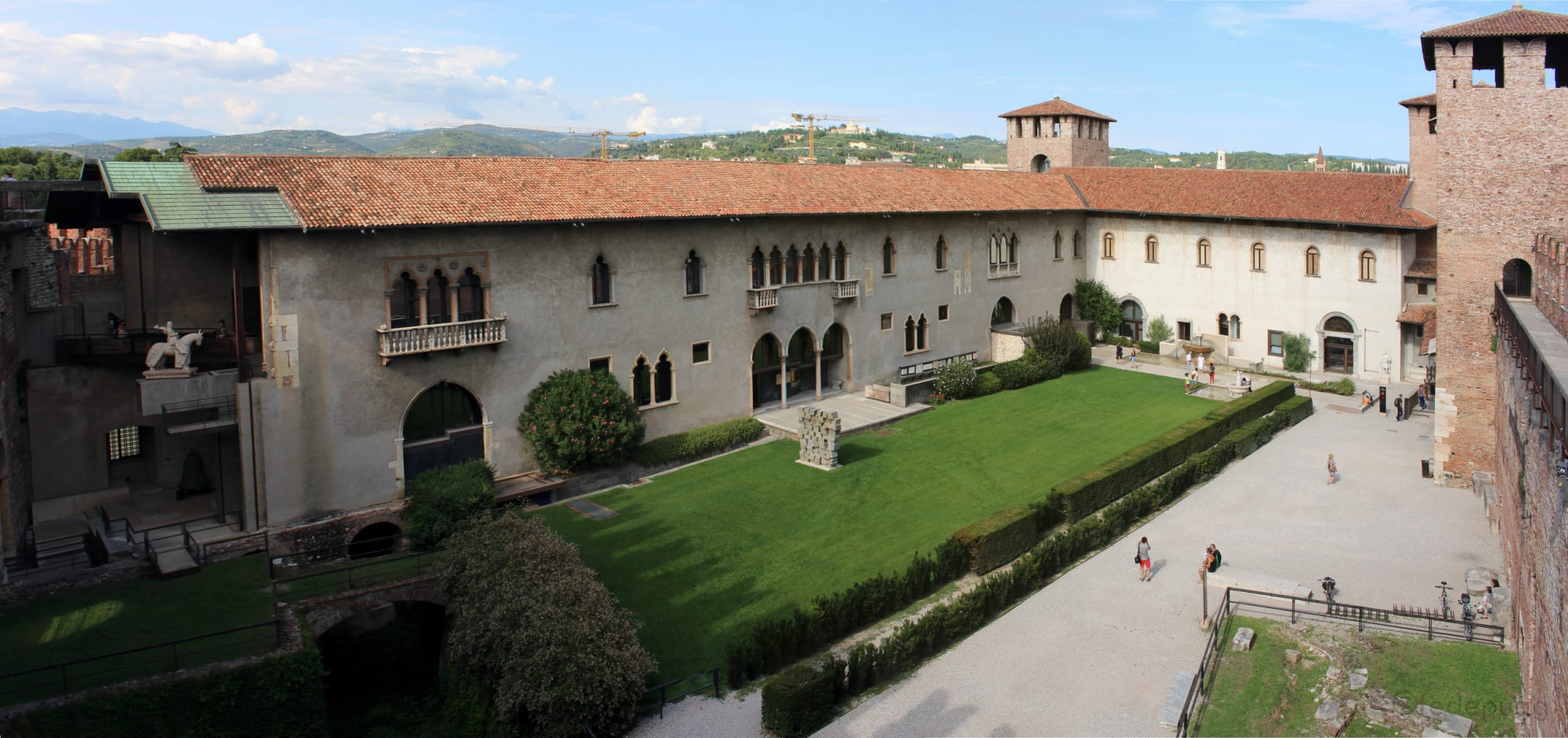 Muzeum Castelvecchio, Carlo Scarpa, Itálie, 1959-1973 © FEDERICO PUGGIONI