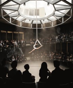 Vizualizace vítězného pavilonu pro EXPO 2025 v Ósace