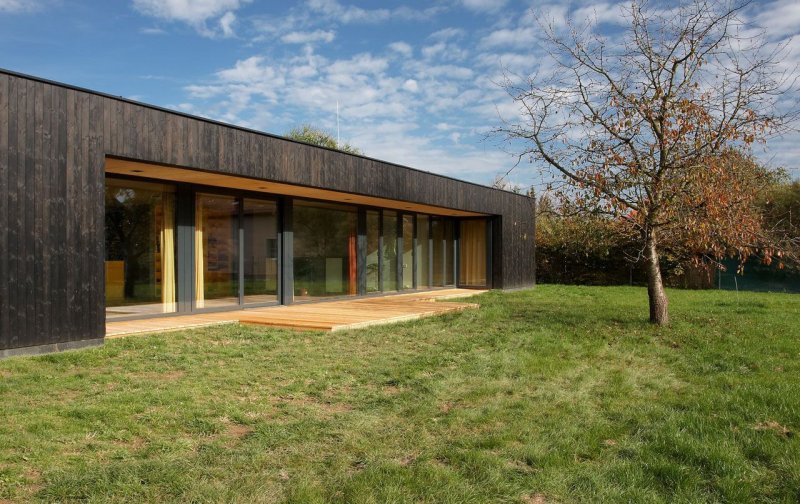 Rodinný dům v Unhošti od ateliéru Stempel & Tesar architekti