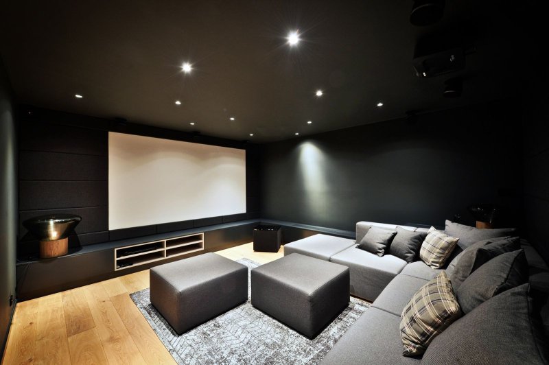 rekonstrukce vily Hanspaulka - tv room, Veronika Pánková, foto