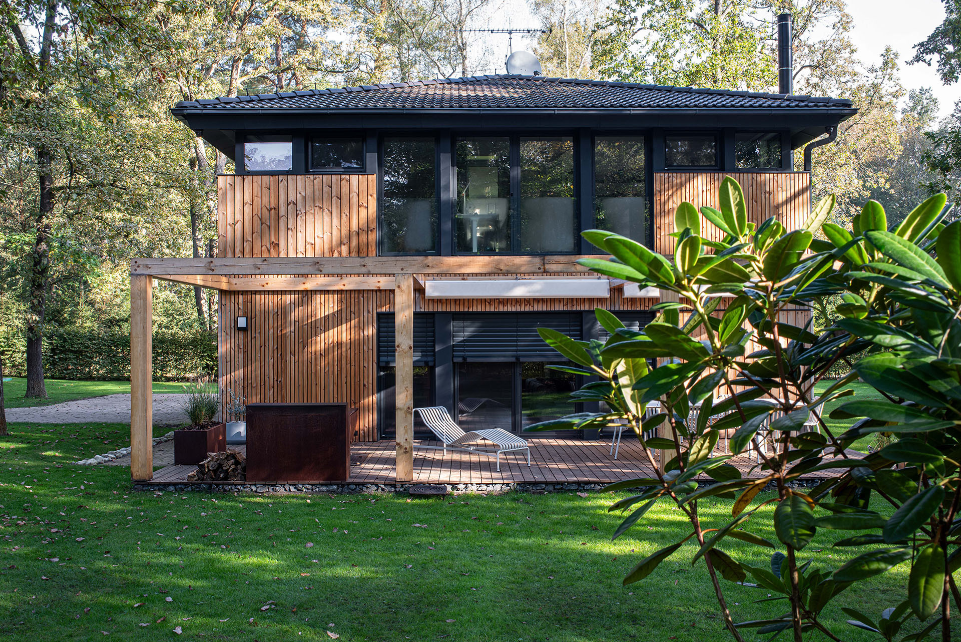 Architektka Tereza Čudová Ajmová zrekonstruovala dřevostavbu na Nymbursku.