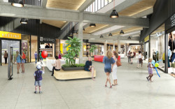 Rekonstrukce OC Futurum, interiér, ARCHI JAM Studio, zdroj : tisková zpráva