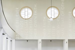 Instalace Věty po konceptuálním umění umělce Petra Duba. Foto: Studio Flusser