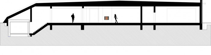 PROJEKTSTUDIO EUCZ, Rodinný dům Frýdlant nad Ostravicí, řez – foto