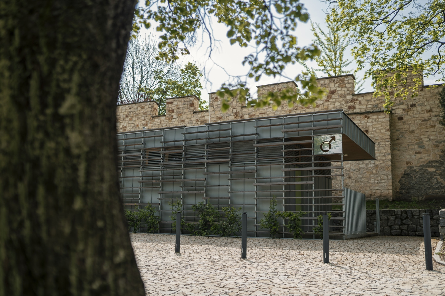 Veřejné WC Petřín, DESIGN Arcom.