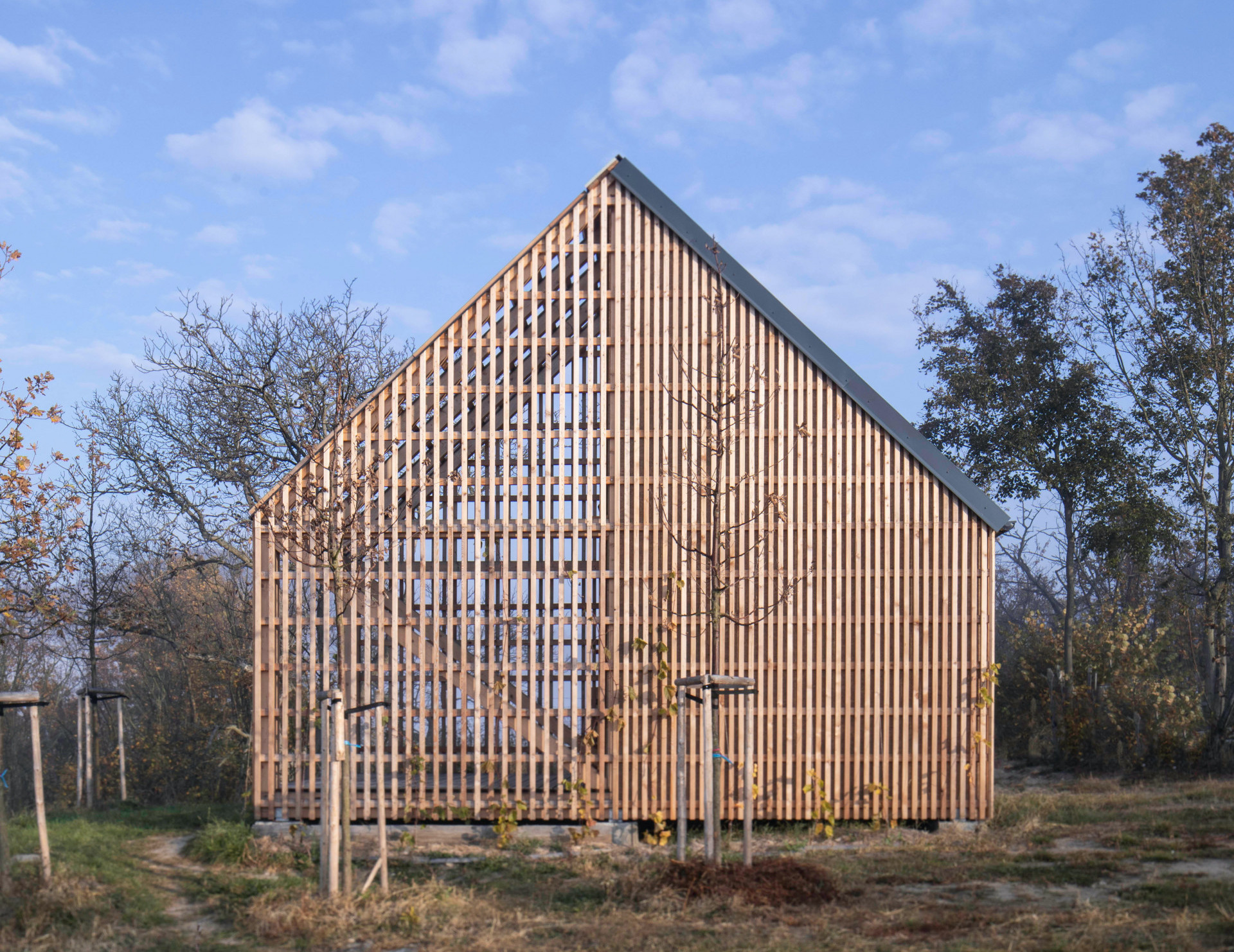 Viniční domek Velké Žernoseky od architekta Jana Žaloudka