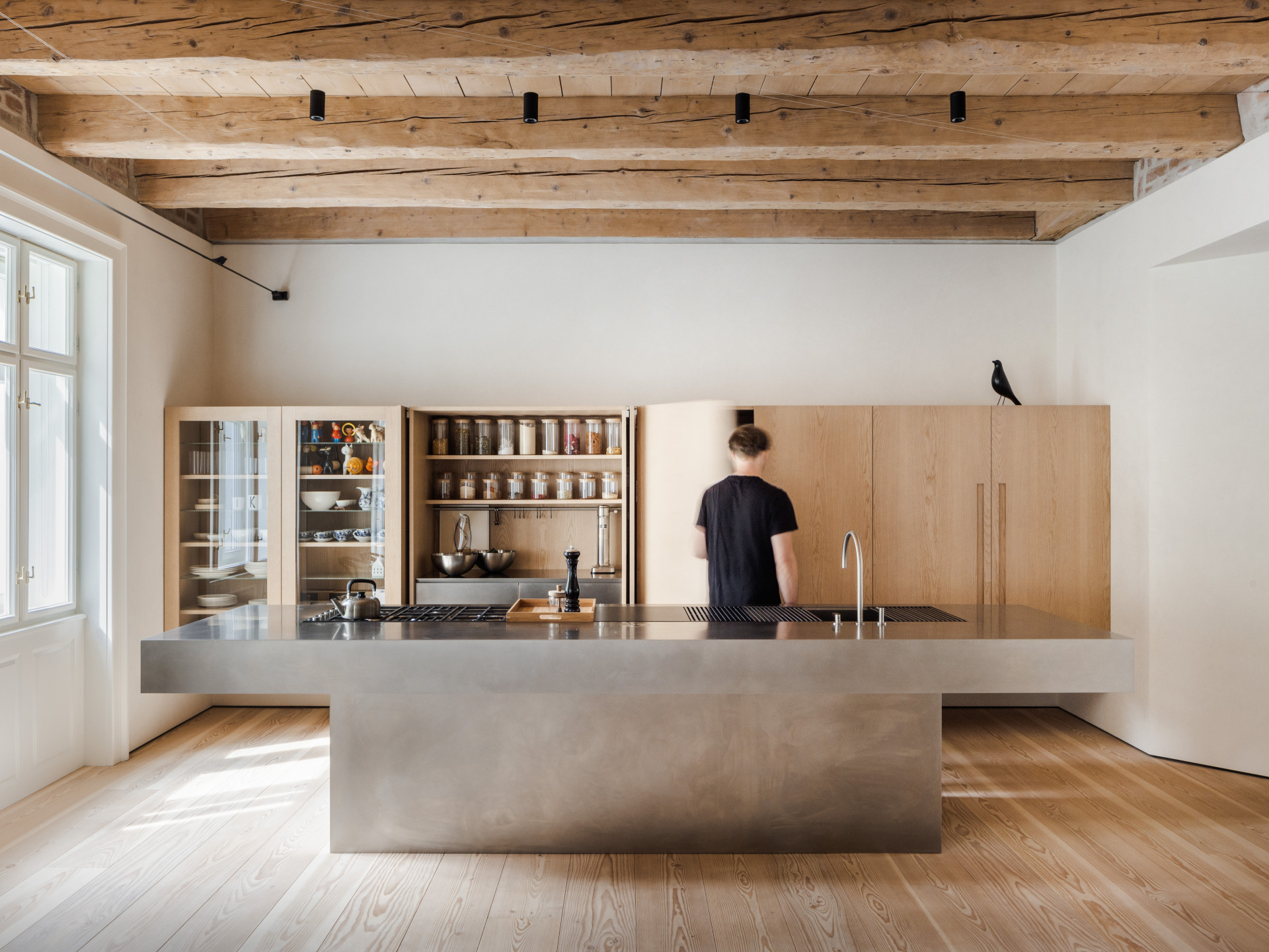 Byt v Bratislavě na Starém Mestě - rekonstrukce podle návrhu Martina Skočka